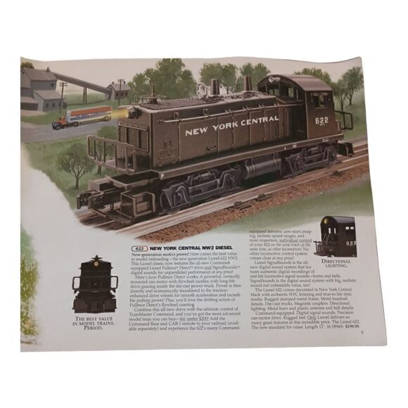 Lionel Classic Catalog 1997 Diesel Steam Locomotives O O27 Gauge Model Trains. - Picture 12 of 13